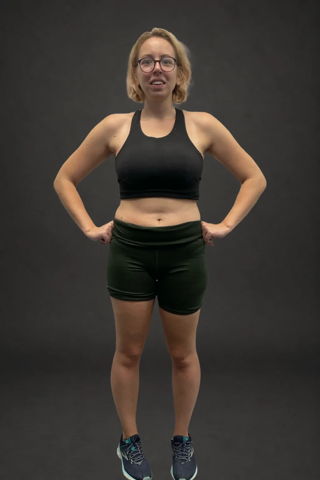 Magda Borgarelli, before-and-after comparison: after