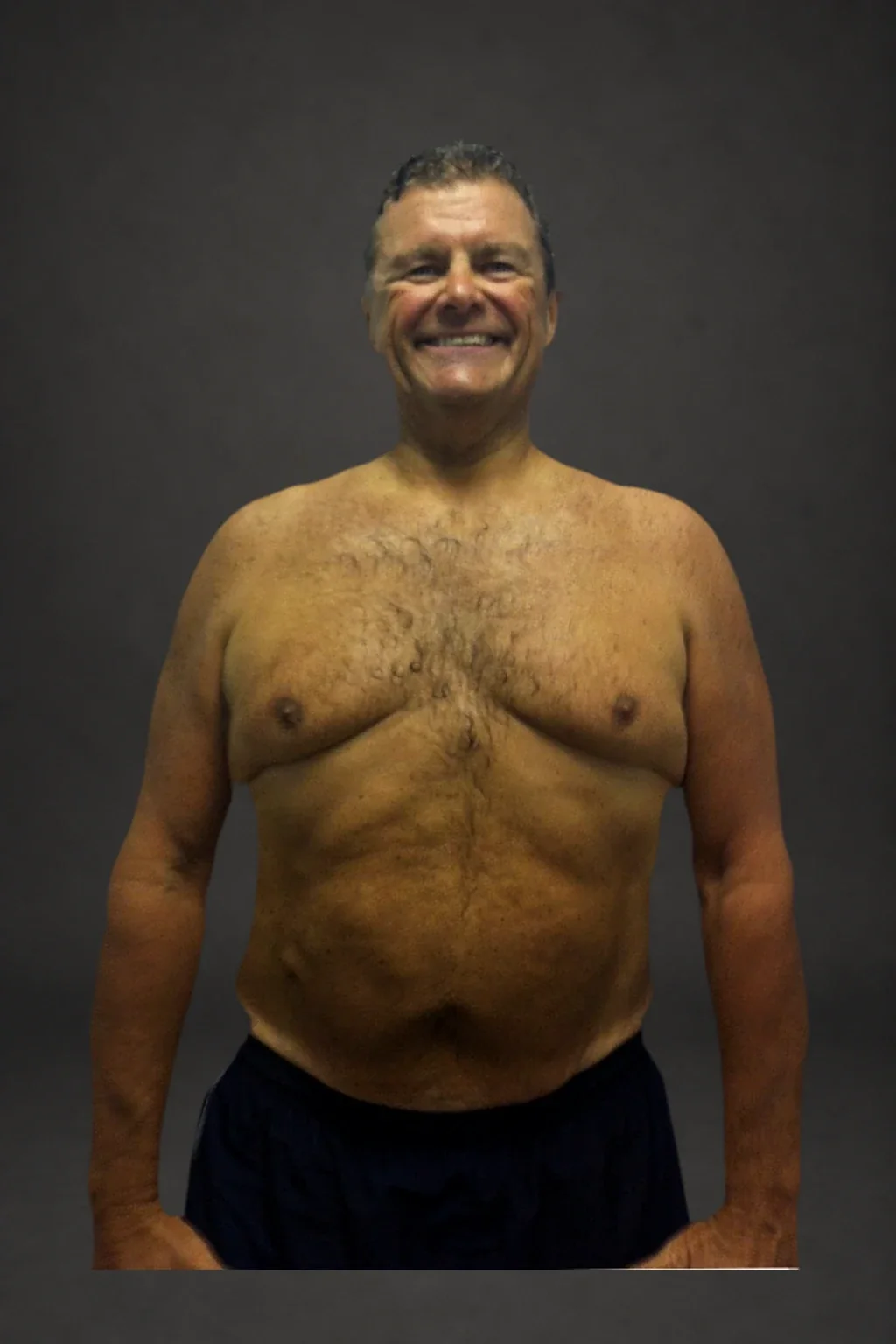 Mark Johnson, before-and-after comparison: after